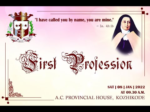 FIRST PROFESSION OF APOSTOLIC CARMEL NOVICES