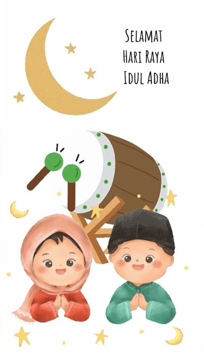 Animasi selamat hari raya Idul Adha | Shalawat burdah