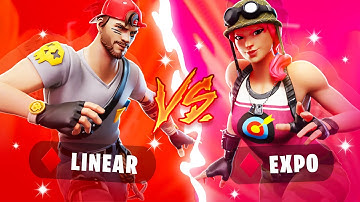 I Hosted A LINEAR vs EXPO 1v1 Tournament... (whats better?)