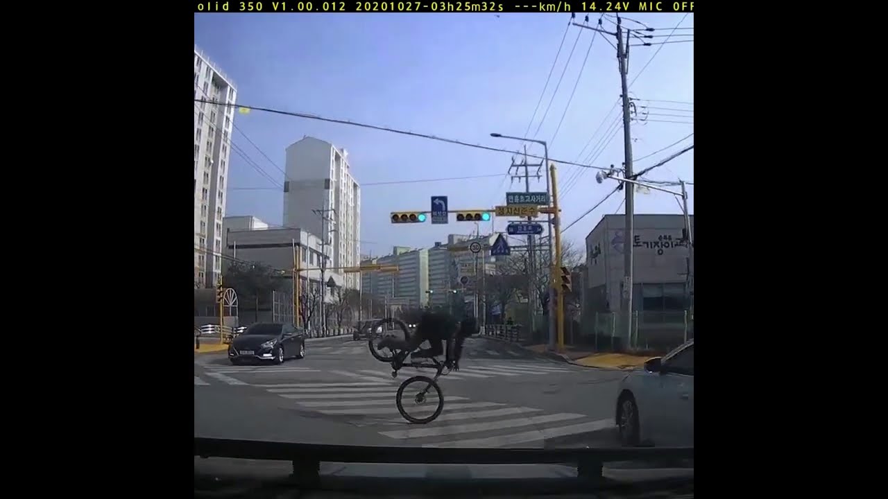 자전거 신호위반