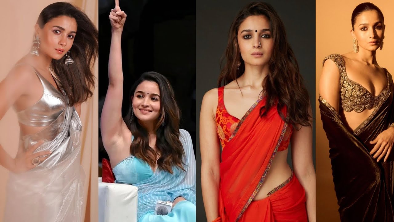 Alia Bhatt Stuns in Traditional Avatar Part 3 | Beauty Alia Bhatt Radiates Charm in Saree Photoshoot