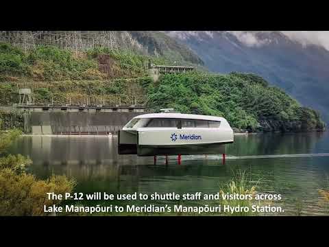 Introducing NZ's first hydro-foiling electric ferry, and NZ's best commute