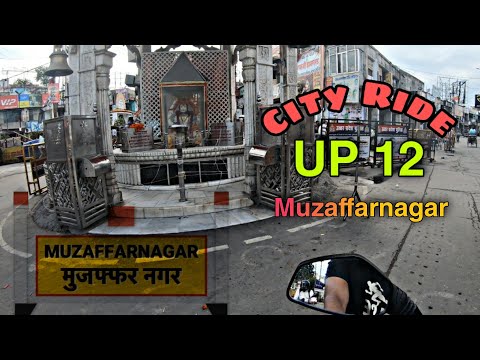 Vlogging in Muzaffarnagar | First moto-vlogger in Muzaffarnagar | Evening City Ride