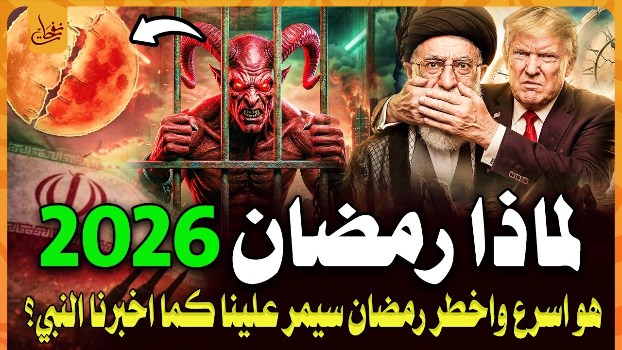 لماذا رمضان 2026 هو اخطر واسرع رمضان سيمر علينا بدأت علامات الساعة نبؤة النبي عن ايران قبل 1400 عام