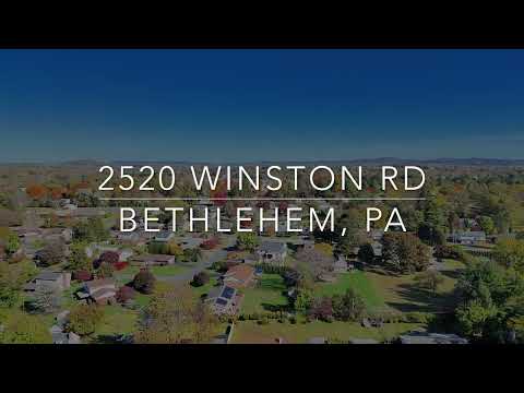 2520 Winston Rd, Bethlehem, PA home video tour