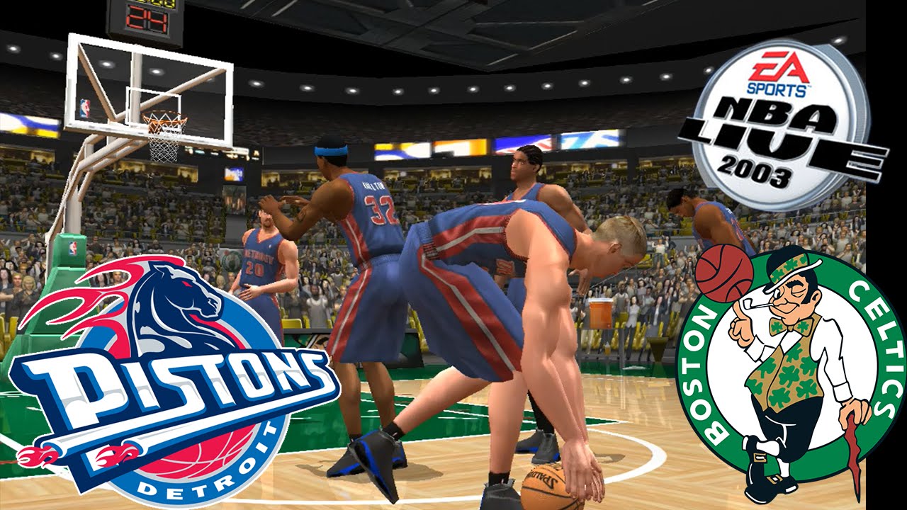 Nba Live 2003 Detroit PistonsBoston Celtics YouTube