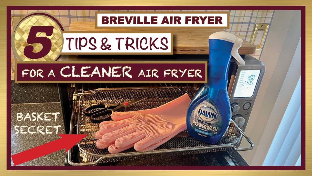 DEEP CLEANING MY BREVILLE SMART OVEN AIR FRYER PRO - BEFORE AND