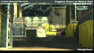 MLG Orlando 2010 ♦ Losers Bracket Round 8 ♦ Triggers Down vs Status Quo ♦ Part 1