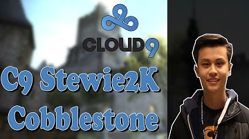 C9 Stewie2K playing CS:GO ESEA on Cobblestone (twitch stream)