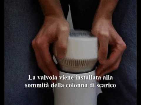 Valvola di aerazione per colonna maxi vent youtube Sfiati colonne di scarico