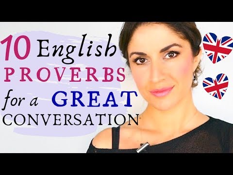 English Proverbs with Meaning for a GREAT English Conversation.