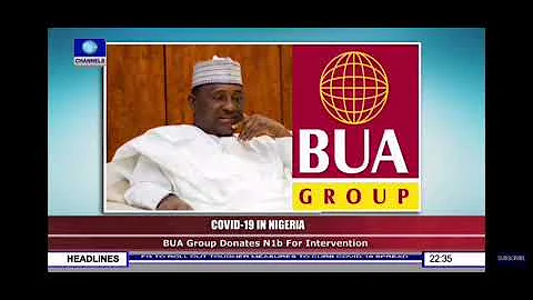 BUA donates N1billion cash and also orders medical equipment to support COVID-19 response.