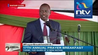 DP Ruto's full speech at the National Prayer Breakfast 2019