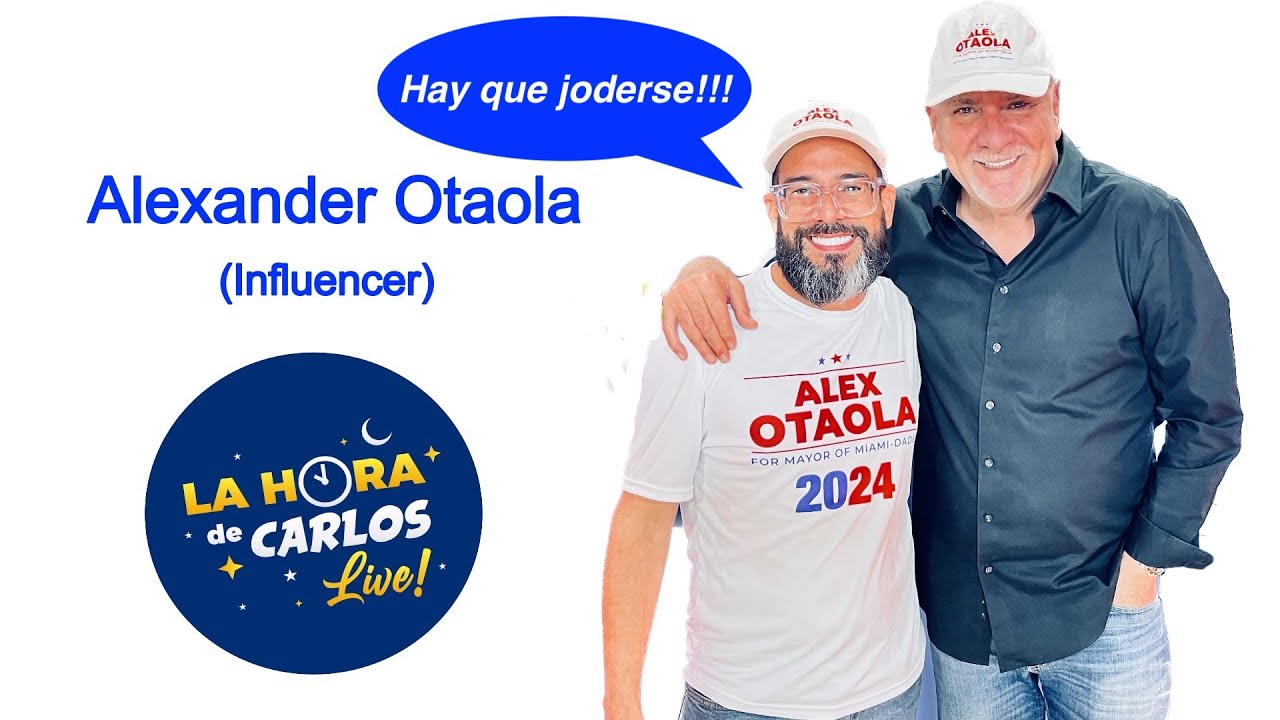 Hoy nos visita el Influencer Alex Otaola (07-28-2023)