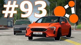 BeamNG.drive (#93) - REALISTIC POV DRIVE WITH CAMERA AND STEERING WHEEL