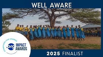 Well Aware Delivers Clean Water & Equity | 2025 .ORG Impact Awards Finalist