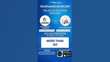 San Francisco Unicorns vs Texas Super Kings - Pre Match Prediction (10/07/2024) | T20 Match