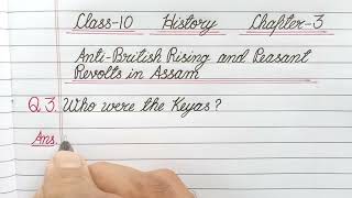 Who Were The Keyas? Cl 10 History Chapter 2 Social Science