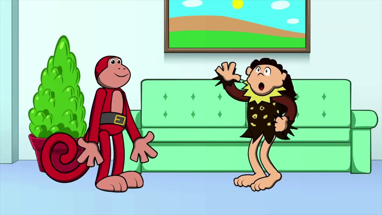 El Mono Silabo nos enseña los Meses del Año. Junto a Nícola Cavernívcola