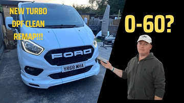 STOLEN TRANSIT CUSTOM REBUILD PT4.  NEW TURBO, DPF CLEAN, REMAP & 0-60.