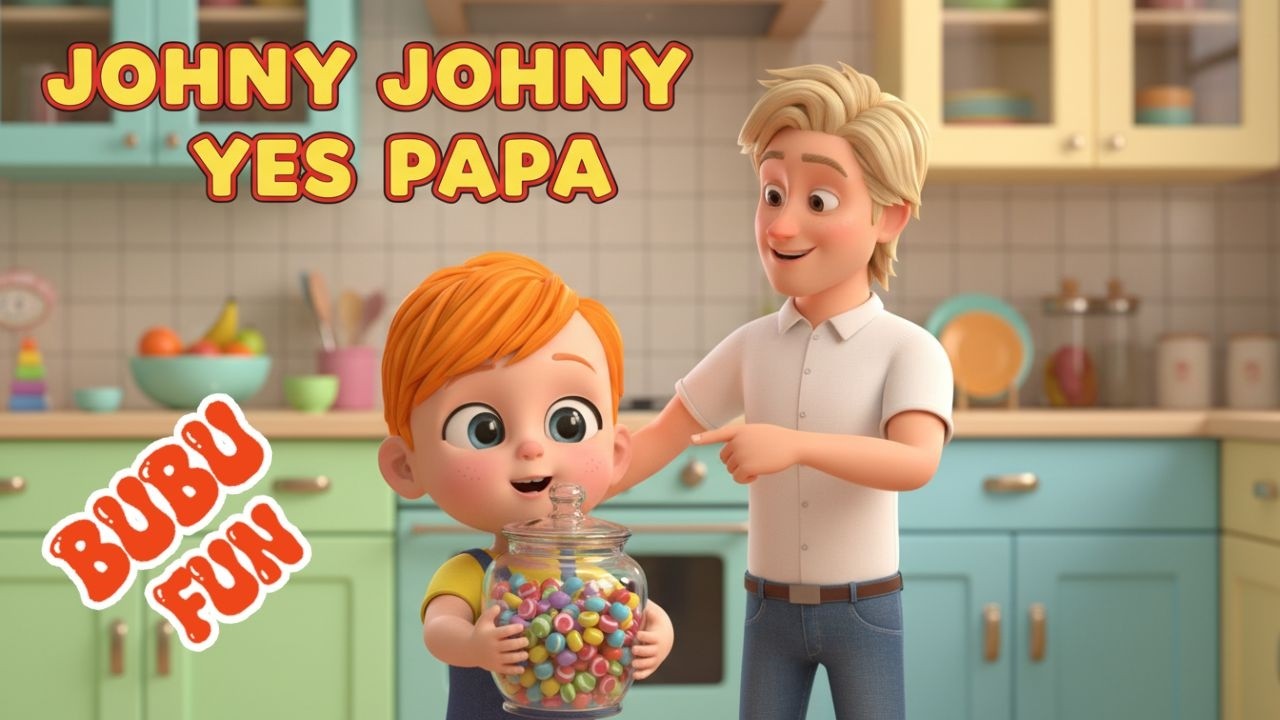 Johny Johny Yes Papa 👶🍭 | Fun Kids Nursery Rhyme Song | Toddler Learning Rhyme