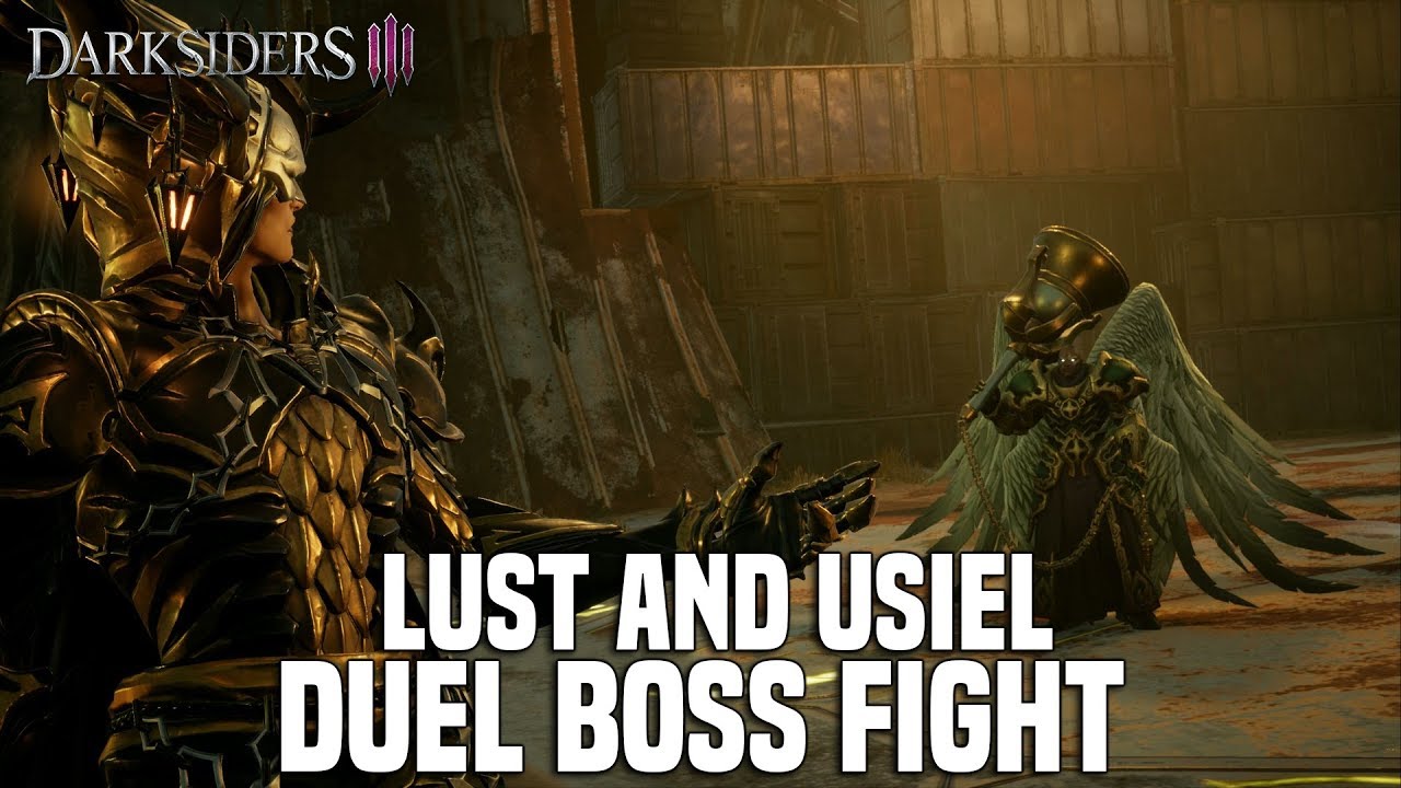 DARKSIDERS 3 Lust and Usiel Boss Fight - Deadly Sin #5