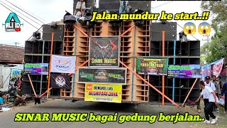 Edan Sinar  Jalan Mundur Menuju Start Bagai Gedung Berjalan