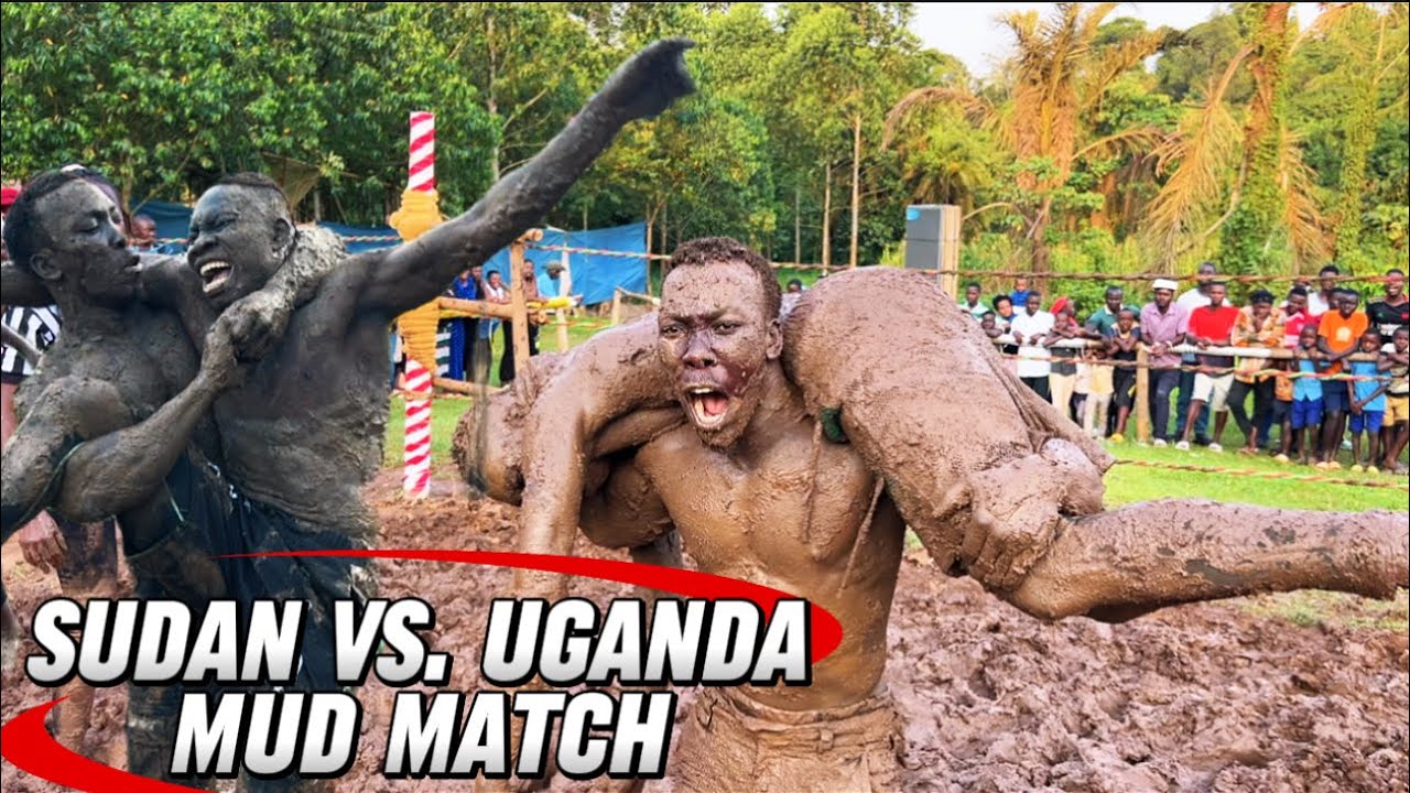 BRUTAL MUD WRESTLING CLASH | Uganda vs Sudan 🇺🇬🇸🇩