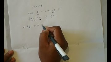 Lecture-8(A)-definition of cauchy sequence