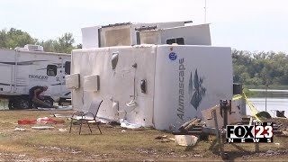 Video: 1 person dead following severe weather in Pawnee County