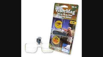 Carson Optical VisorMag Clip-On Magnifying Lens for Hats