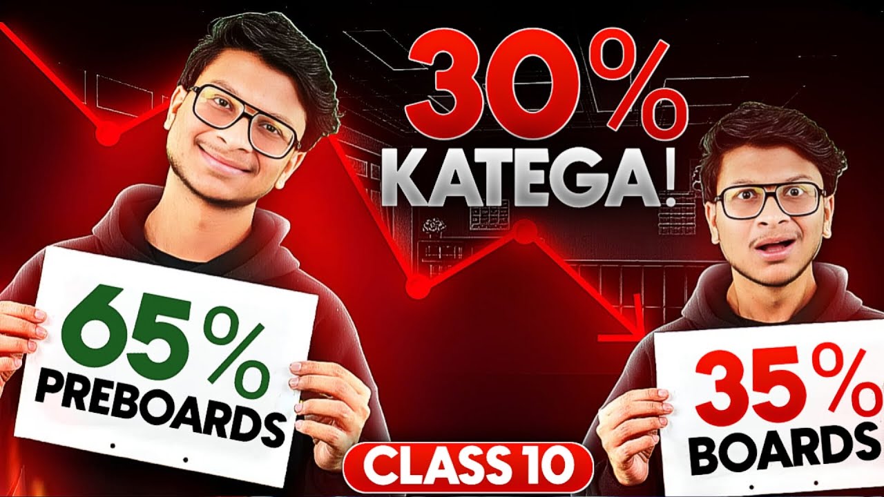 Class 10- 30% marke bacha lo🔥 Full roadmap for BOARDS 2025🔥