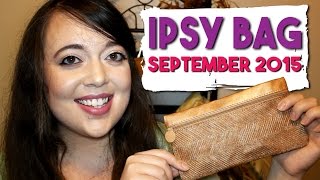 Ipsy Bag | September 2015