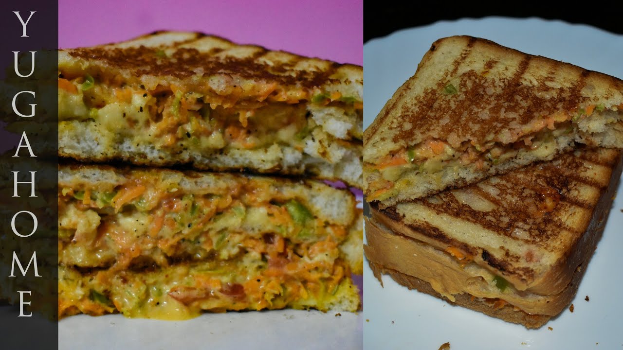 Mayonnaise Bread Sandwich Snacks Recipe YouTube