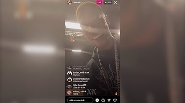 Kid Cudi previews new music from INSANO album (Instagram Live 10/10/23)