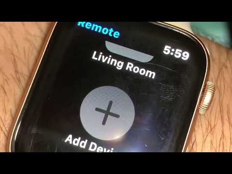 Using your Apple Watch to control your Apple TV