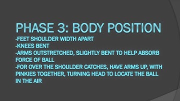 Fundamental Movement Skill: Catching