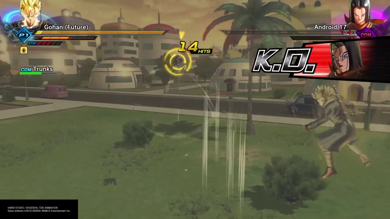 Dragon Ball xenoverse 2 |SECRET ALTERNATE ENGING! Future gohan and Trunks vs Androids