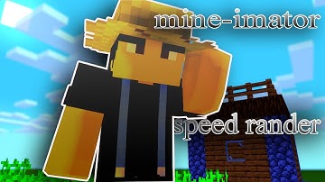 speed Render mine imator #1