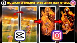 The Legend Of Hanuman Flying Editing Video Tutorial How To Edit Hanumanji Reels Edit For Capcut