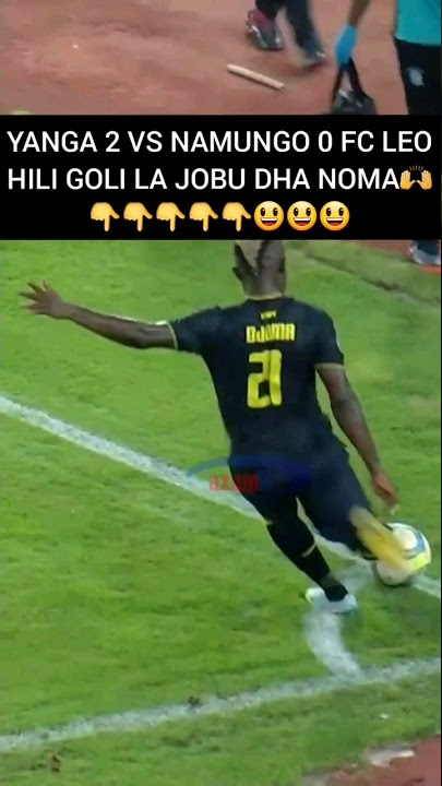 Angalia Goli la Dickson Jobu Yanga vs Namungo leo Noma Sana #tanzania #yangavsnamungo magoli yote