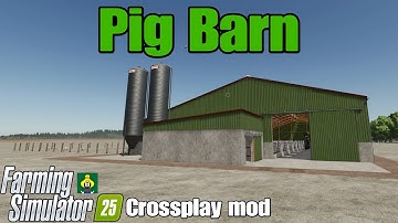 Varkensstal / FS25 crossplay-mod