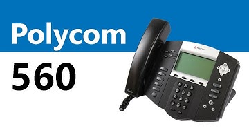 The Polycom SoundPoint 560 IP Phone - Product Overview
