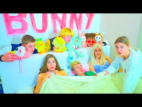 Coach Abby Got Bunny And The Basketball Players Weird Sleepover In Diana S Room