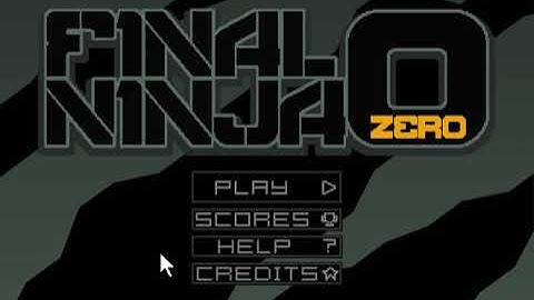 Final Ninja Zero (Nitrome.com) Levels 18-22