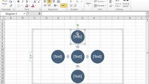 Excel 2010 Change the Color of a Shape in a SmartArt Graphic
