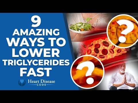 Video: 4 způsoby, jak rychle snížit triglyceridy