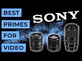 The BEST Sony PRIME Lenses for Video | Sony 20mm f/1.8, Sony 35mm f/1.8, Sigma 70mm f/2.8 Review