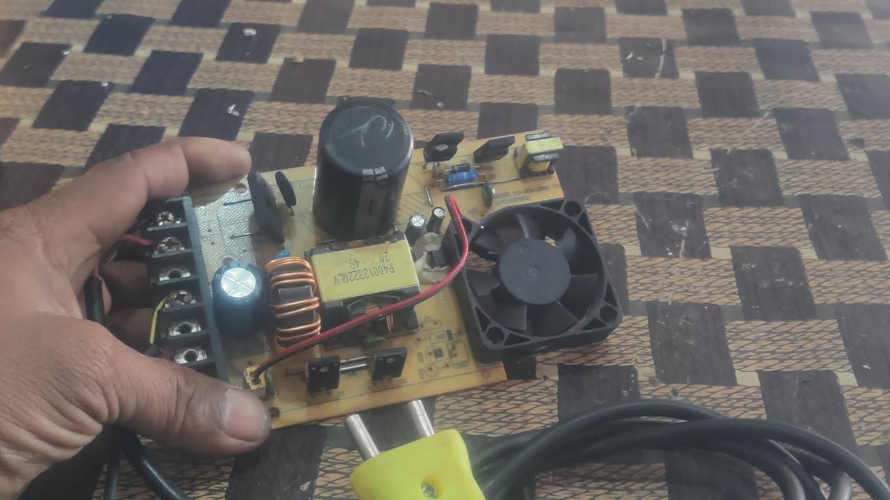 किसी भी पावर सप्लाईका  output volt  कैसे काम या ज्यादा करें  