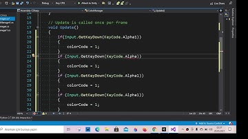 Unity Switch Metodu ile Objenin Rengini Değiştirme